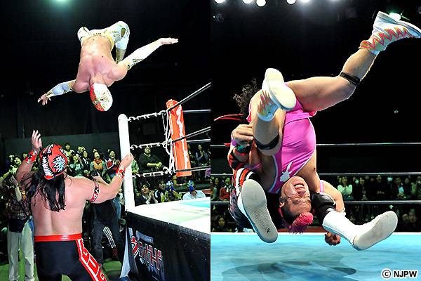 ミスティコ ルーシュの兄弟タッグが激勝 マキシモ コール爆発もベルト奪取ならず 新日本プロレスリング