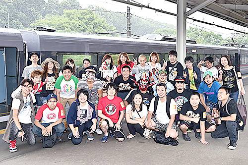 ライガー 田口 Bushiが乗務員 車内アナウンスで美声を披露 貸切特急レッドアローg1 Climax号 報告 新日本プロレスリング