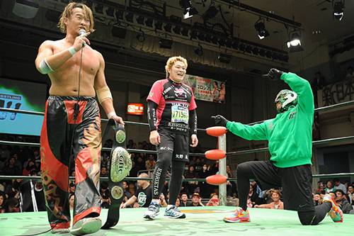 X の正体は東京マラソン完走の矢野通だった 天山 中西もヒートアップ 3 15有明大会まで待ったなし 2 22ノア後楽園大会結果 新日本プロレスリング