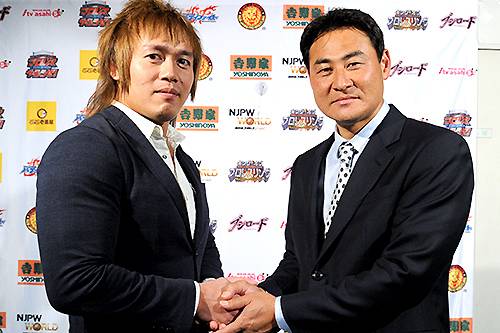 内藤哲也選手の 憧れの人 元広島東洋カープ 前田智徳さんとの顔合わせがついに実現 新日本プロレスリング