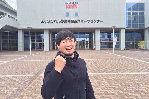 田中翔が母校 徳山大学レスリング部を訪問 4 24周南大会プロモーション報告 新日本プロレスリング
