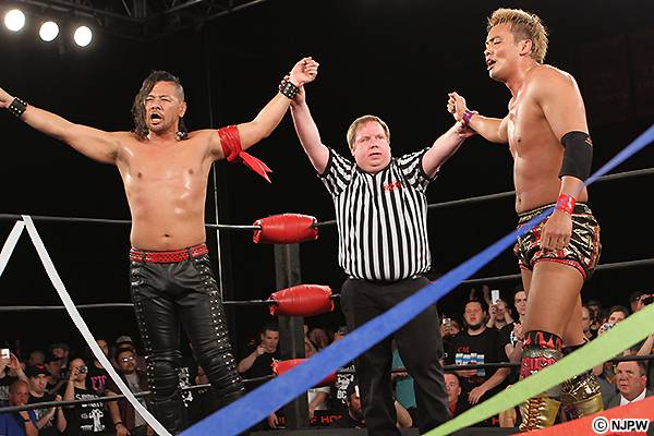 オカダもジェラシー 中邑真輔がアメリカで人気大爆発 遠征初日から熱狂の渦 5 12フィラデルフィア大会結果 新日本プロレスリング