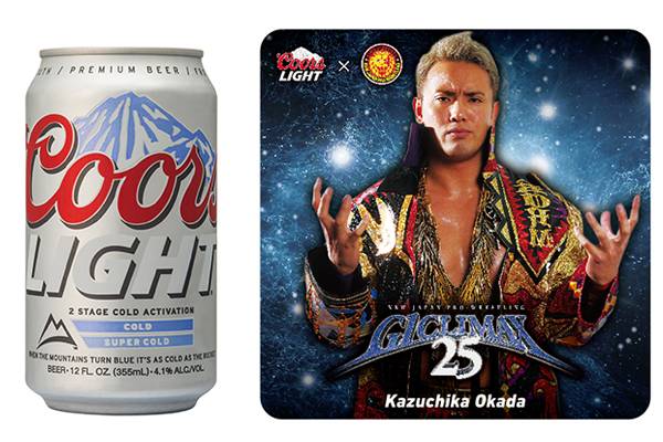 9月29日（火）より！】クアーズライトが新日本プロレスの“コースター