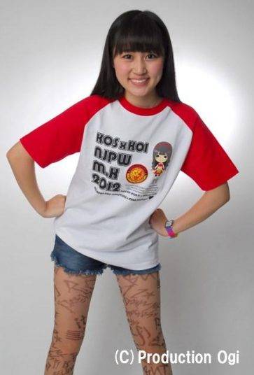 4月5日(木)後楽園ホール大会から「NJPW×小森美果コラボTシャツ」発売