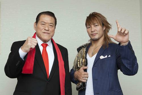 昭和プロレスの象徴と平成プロレスのエースが、世代を超えて緊迫の