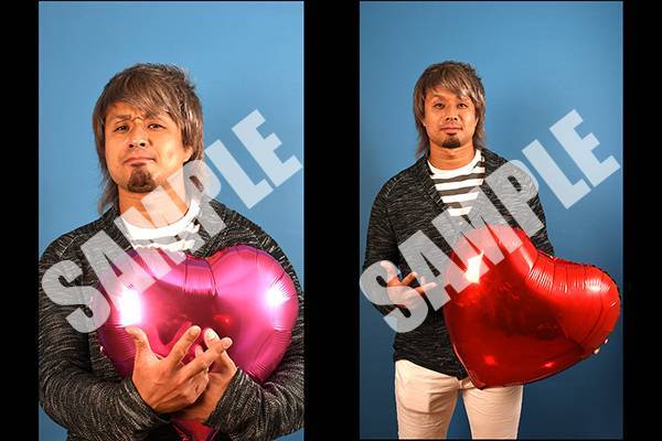 6日目はyoshi Hashi スマホ モバイルサイトで撮り下ろし バレンタイン待ち受け を大量更新中 新日本プロレスリング