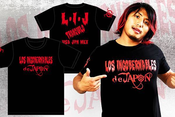 新日本プロレス ロスインゴベルナブレスデハポン LIJ USA Tシャツ 新品