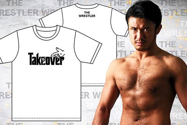 闘魂SHOP限定！『柴田勝頼「TAKEOVER」Tシャツ（2種）』『KUSHIDA