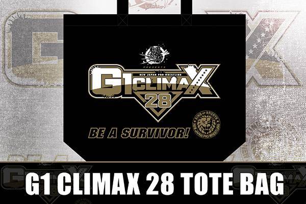 G1 CLIMAX開幕に先駆けて通販&水道橋店で先行発売！G1トートバッグ