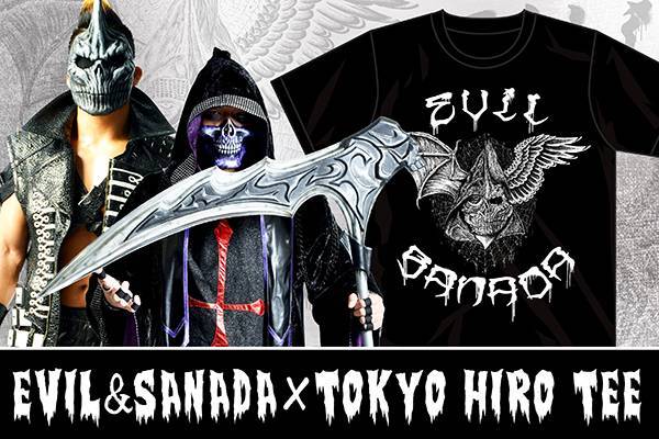 ジェイ・ホワイト選手の新作グッズ2種が完成！EVIL&SANADA、矢野選手の