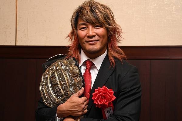 19年 本当に良い絵しか浮かばない Msg大会出場にも意欲 Mvp受賞 棚橋弘至が決意のコメント 囲み会見 新日本プロレスリング