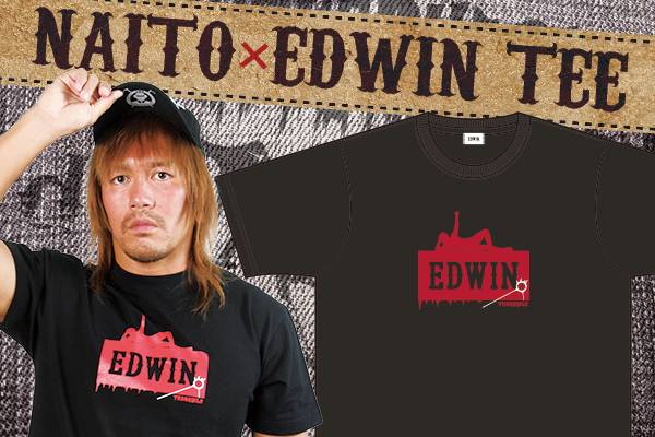 6月9日（日）大阪城大会から発売！『L・I・J新作Tシャツ』『内藤EDWIN