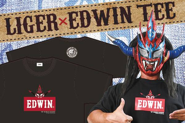 日本最大級 新日本プロレス！ライオンマークEDWINコラボジーンズ！検