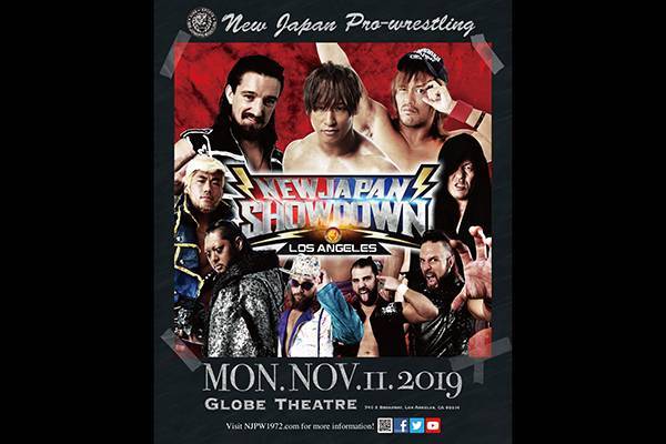 現地時間 11月11日 月 ロサンゼルス大会 New Japan Showdown In Los Angeles のチケット詳細情報が決定 新日本プロレスリング