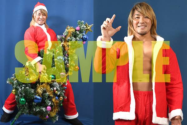 今すぐダウンロード 今年のクリスマス待ち受けは タナサンタ スマホサイトで全12枚を一挙配信 新日本プロレスリング