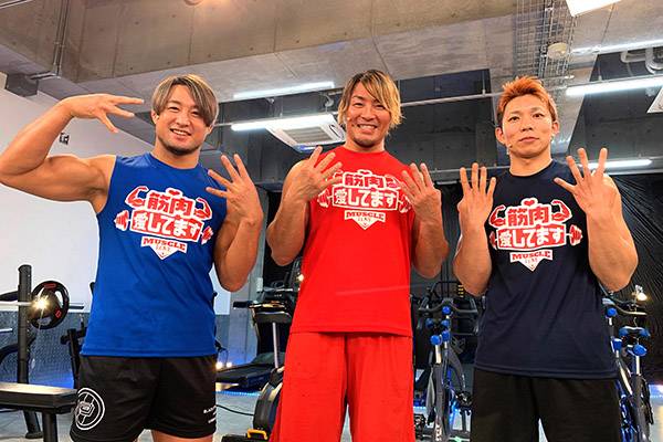 3月12日 木 23時 オンエア 棚橋 Sho Yohの3選手がbs朝日 筋肉 愛してます に出演 新日本プロレスリング