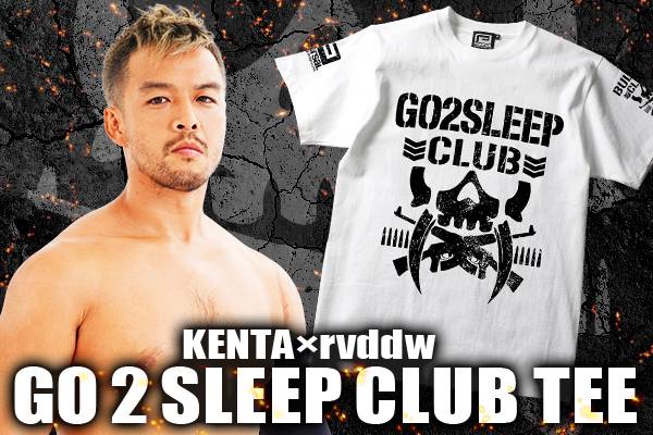 新日本プロレス KENTA GO 2 SLEEP CLUB DRY T 新品