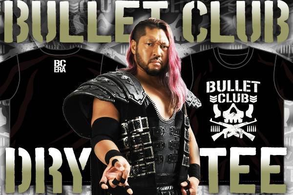 闘魂SHOP通販サイト&水道橋店限定！『BULLET CLUB ドライTシャツ』が新