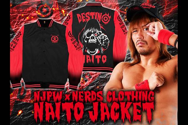 TOKON SHOP Global限定】内藤・ヒロム・ジェイのNJPW×NERDSジャケット 