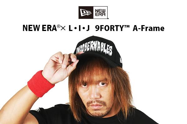 NEW ERA® × NJPW】ニューエラとL・I・J、SANADA、EVILのコラボモデルが 