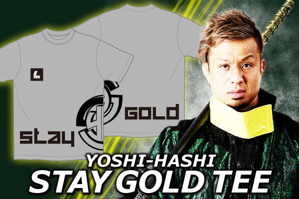 棚橋、飯伏、オカダ、石井、YOSHI-HASHIの新作Tシャツが完成！【G131