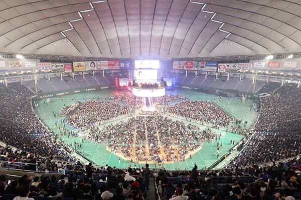 新日本プロレス1/4東京ドームバルコニーペア席