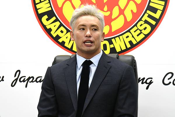 飯伏幸太が封印した4代目IWGPヘビーのベルトを“権利証”にしてもらい