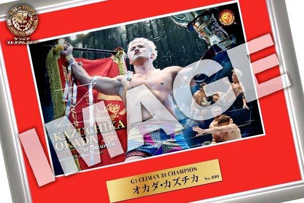 オカダカズチカ　限定サングラス　直筆サイン付き　新日本プロレス