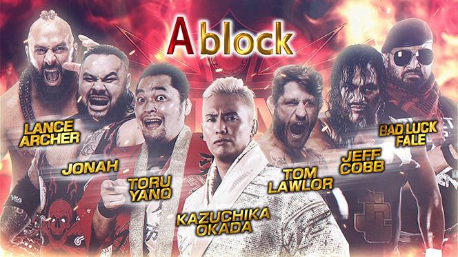 G1 Climax 32 注目の ブロック分け が発表 Aブロックにローラー ジョナ コブ アーチャーらモンスターが大集結 G132 新日本プロレスリング