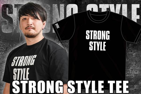 STRONG STYLE、海野翔太の新作 Tシャツが完成！闘魂ショッピング