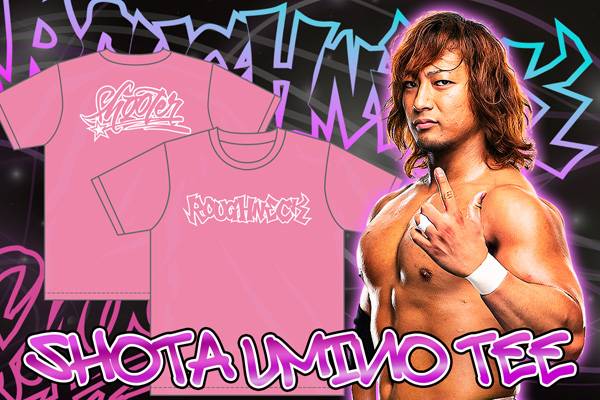 STRONG STYLE、海野翔太の新作 Tシャツが完成！闘魂ショッピングで先行