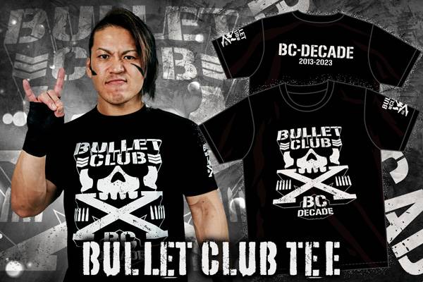 4.6所沢大会から緊急発売！SANADA、内藤哲也、BULLET CLUBの新作T