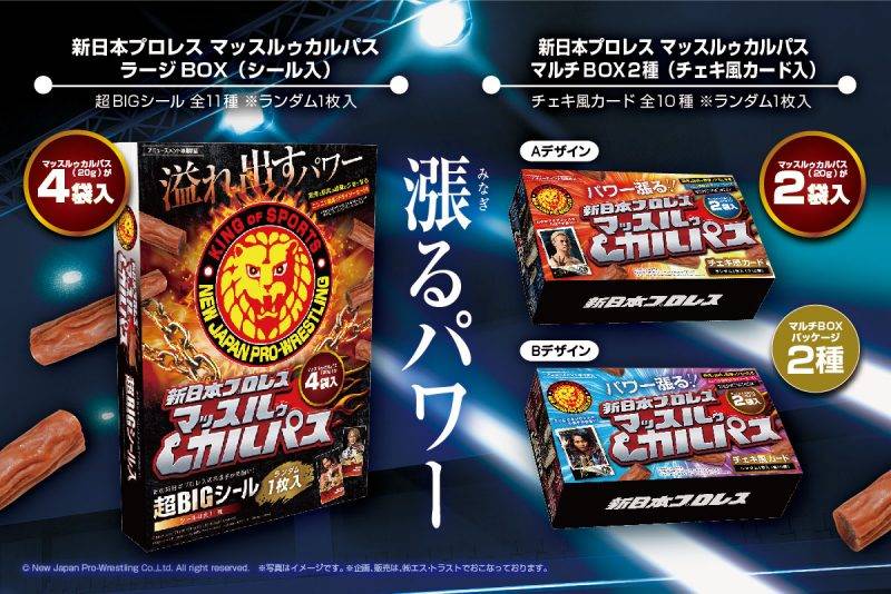 新日本プロレス マッスルカルパス カード - 格闘技