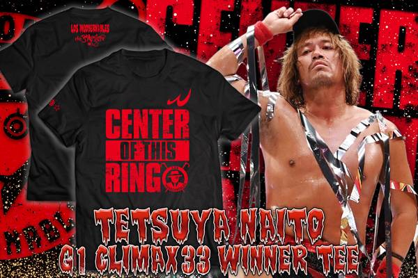 新品　新日本プロレス　初期モデルロスインゴロゴ Tシャツ　Ｌ　内藤哲也　G1優勝