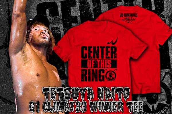 新品　新日本プロレス　初期モデルロスインゴロゴ Tシャツ　Ｌ　内藤哲也　G1優勝