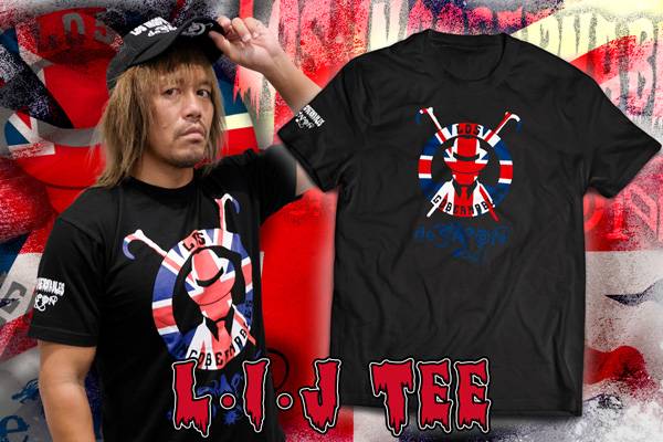 10.9両国大会】H.O.T新作Tシャツが完成！イギリスカラーのL・I・J T