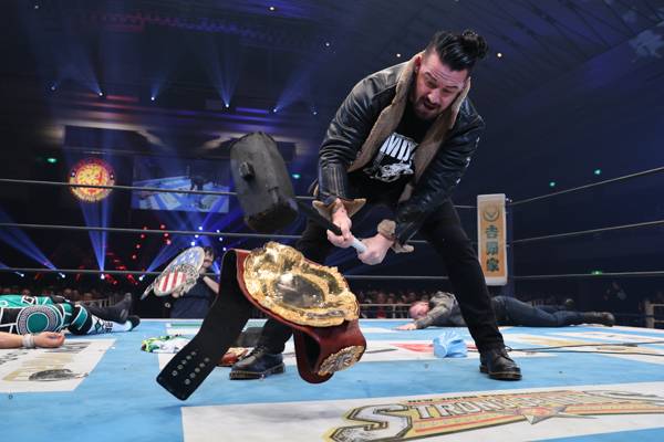 新しい王座を設立いたします」デビッド・フィンレー選手のIWGP US（UK