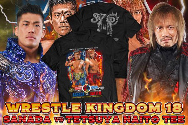 新日本プロレス レッスルキングダム12 大会記念 Tシャツ - スポーツ